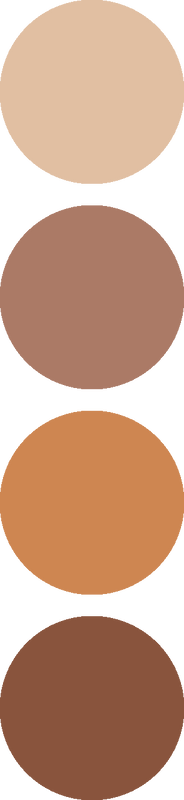 Various Brown Circles